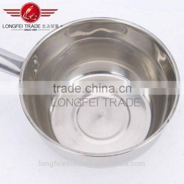 Factory Stocked Two Different Size Stainless Steel Soup/milk Boilling Pot photo-4