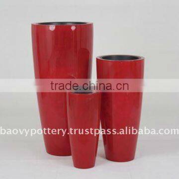 AAF Fiberglass planter, fiberglass pot, FRP flower pot