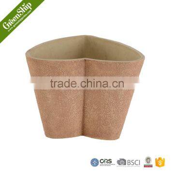 Biodegradable Outdoor Heart Shaped Flower Pot