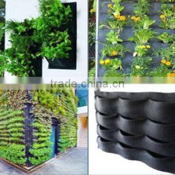 Hanging Flower Pots Vertical Wall Gardening Planter Home Decoration Green Wall Planting Bag Felt Planting Bag