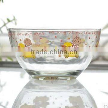 glass bowl/glass salad bowls/glass fruit bowl