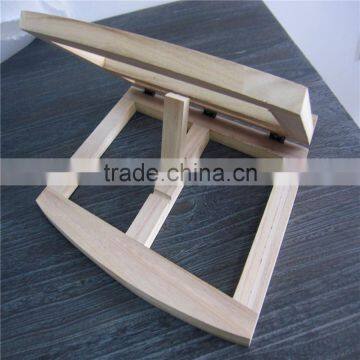 High-end Custom Wooden Wooden Mobile Rack Shelf photo-4