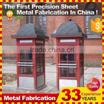 Red English Telephone Booth for Sale New Design photo-4