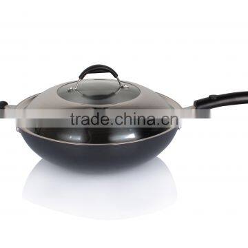 Enamel Coating Nonstick Wok Pot