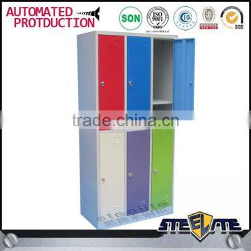 Cheap Price Key Lock Knocked Down Structure 6 Door School Locker for Dorm Storage photo-2