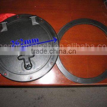 Kayak Deck Plate Hatch Cover With Bag 9 Inch Black photo-2