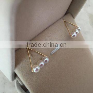 13-14 mm White South Sea Pearl Jewelry Earrings Wholesale photo-3