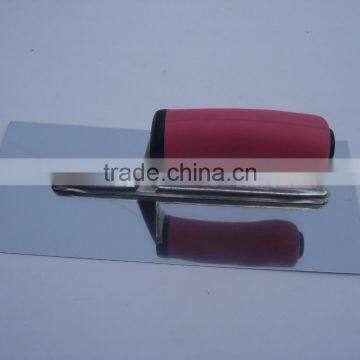 plastering trowel tools, high carbon steel blade, mirror polished