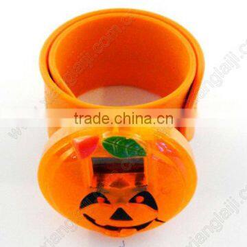 pumpkin silicone wristwatch