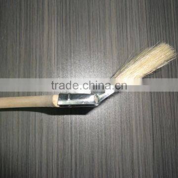 High Quality Angle Radiator Brush With Long Wooden Handle photo-2