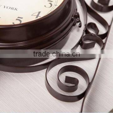 Cafe Retro Wall Clock , European Style Double Side Wall Clock photo-3