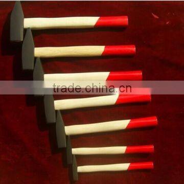 Cast Iron Material German Type Machinist Hammer With Wooden Handle photo-2