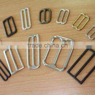 High Quality Zinc Alloy Flat Adjustable Metal Slide Adjuster Nickel Plate Black Brass Plate photo-3