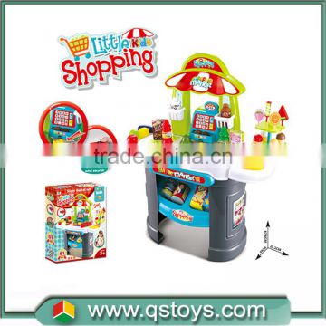 Fashion Children Role Play Plastic kitchen accessories set toys for kids girls