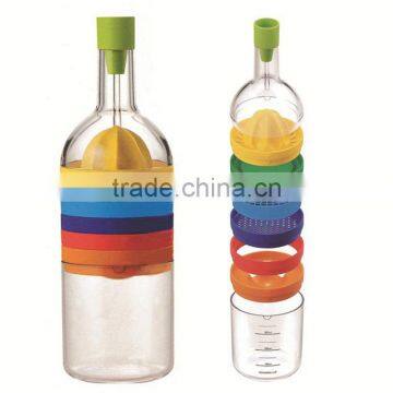 2017 Good Fashionable Model Bottle 8 in 1 Kitchen Tool Set 8pcs Kitchen Cooking Set photo-2