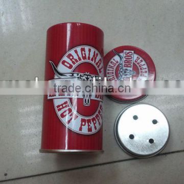 Spicer Metal Tin with double lids