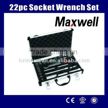 22pc Socket Wrench Set