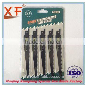 Bosch 5pcs HCS 6" 150mm Reciprocating Sabre Saw Blade S644D Top for Wood Cutting