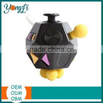 Relieves Stress and Increases Focus for Adults and Children With ADHD ADD OCD Autism 12-Side Fidget Toys photo-3