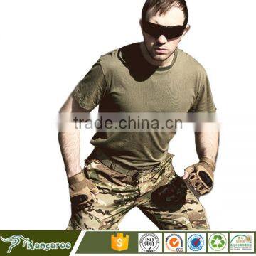 Cotton Running T-Shirt Military For Men photo-2