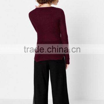 2017 Newest Fashion Knitted Sweater Women Knitted Pullover Cashmere Sweater photo-3