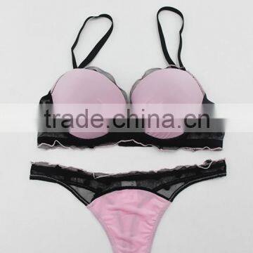 Sexy designer laides bra and panty new design set