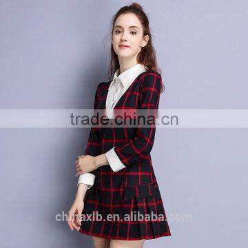 Latest Fashion Dress Women Winter 2017 New Design Hoodie Long Sleeve Letter Printed Winter Dress photo-2