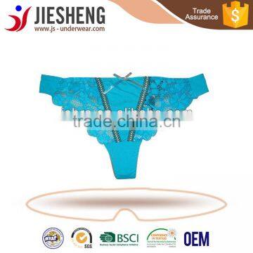 js-366 Competive price ladies sexy lingerie lace panty