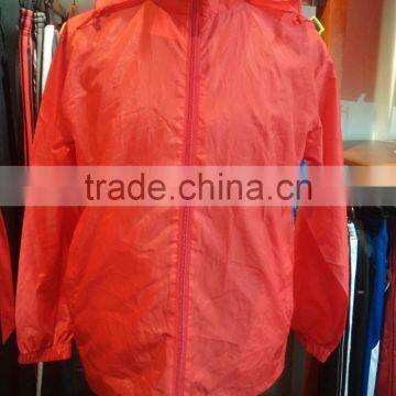 Popular Hot Selling Polyester Rain Jacket for Man