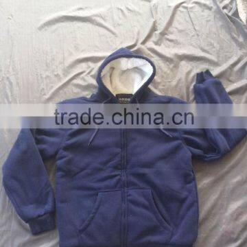 OEM Varsity Winter Men Polar Fleeced Jackets photo-2