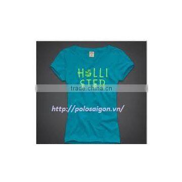 Design Your Own Short Sleeve O-neck Women Printed t Shirt