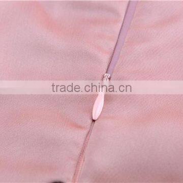 2015 Latest Half Sleeve Lace Patch Silk Light Simple Chiffon Maxi Dress photo-5