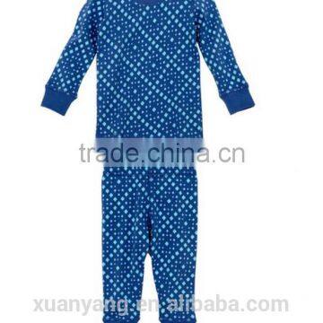 wholesale 100% cotton custom printed boys sleep wear or OEM kids pajamas