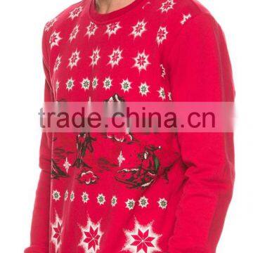 Mens Crew Neck Adult Ugly Christmas Sweater photo-2
