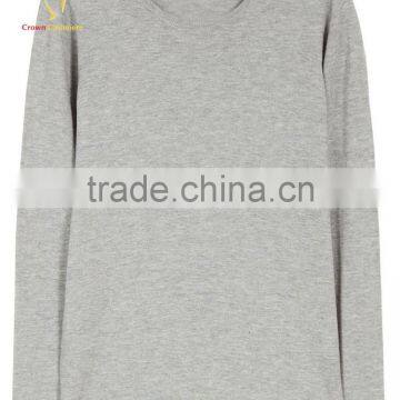 Women Grey Mongolia Cashmere Sweater photo-4