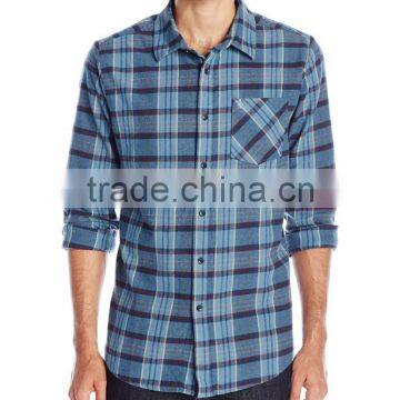 China Clothing Manufacture Hebei Shirt Supplier Cheap Flannel Shirt for Man photo-2
