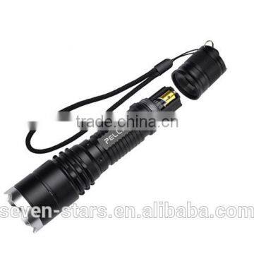 Zoomable Multifunctional Long Lasting Time Tactical Flashlight With Five Stalls photo-6