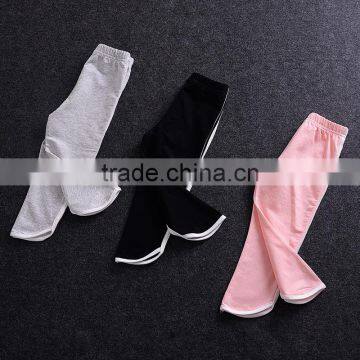 S33606W 2017 New Design 100% Cotton Soft Childrens Sport Pants and Trousers photo-5