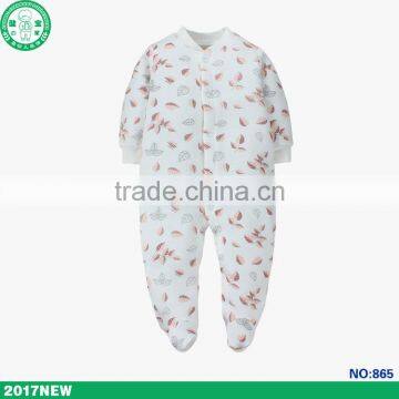 Custom Printing Cotton Winter Baby Romper Kids Bodysuit With OEM Service photo-2