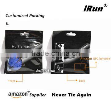 Flexible No Need Tie Footwear Laces for Outdoor Sports Sneakers - Customized No-Tie Red Shoelaces Fits Running Shoe Casual Shoes photo-6