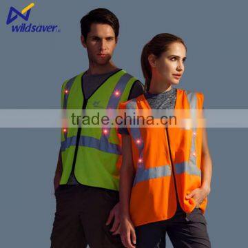 Police security vest hi vis warning clothing