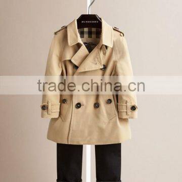 New Designs Kids Lovely Outwear Winter Baby Long Coats Boy Wind Coat photo-6