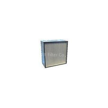 Mini - pleated  HEPA Box Filters, room air filters for electronics terminal filtration with high cle
