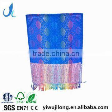 2017 Pashmina Scarf Ombre Rainbow Scarf Spring Fall Winter Scarf