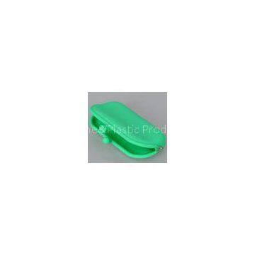 Green jellybag hasp cosmetic Coin handbag Silicone Coin Purse