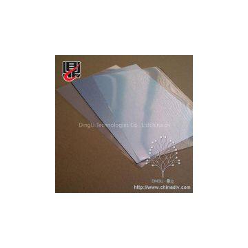 PVC No-Laminating Card Materials silver