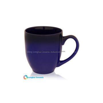 16oz Gradient-tone Ceramic Bistro Coffee Mug photo-2