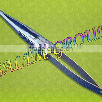 Castroviejo Needle Holder Curved, Surgical Scissors