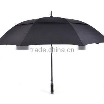 Double Layer Windproof Straight Automatic Umbrella