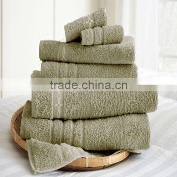 6-Piece 100% Egyptian Embroidered LaBoheme Towel Set photo-5